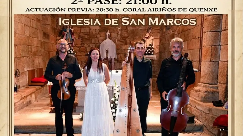 O grupo Alfolí presenta o seu concerto de música antiga&nbsp;na Igrexa de San Marcos de Corcubión