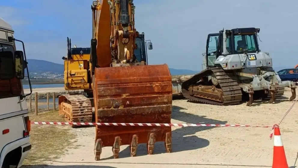 Gruas en Baldaio