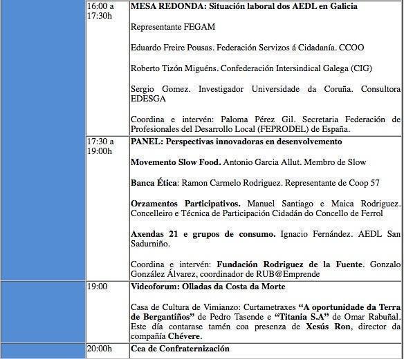 A Programa Congreso Modelo Vimianzo 2