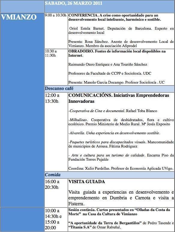A Programa Congreso Modelo Vimianzo 3