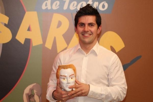 Santi Romay coa Xarra Casares