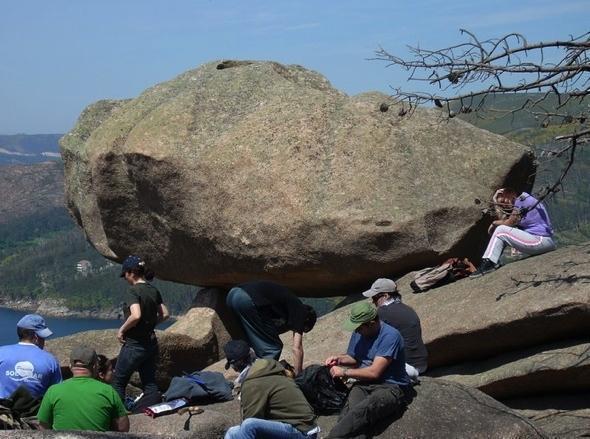 Descanso en Pedra Cabalgada