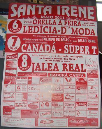 Festas de Santa Irene 2011