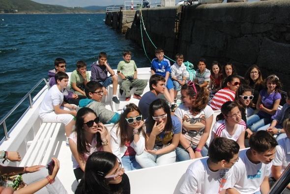 Alumnos de Fisterra no Maria Elena - Foto-Dario Gomez