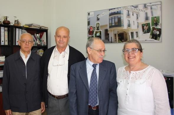 A Familia Aspadex con Carlos Oliete