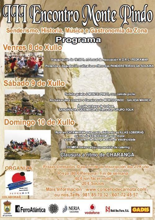 Encontro Monte Pindo 2011 Cartel