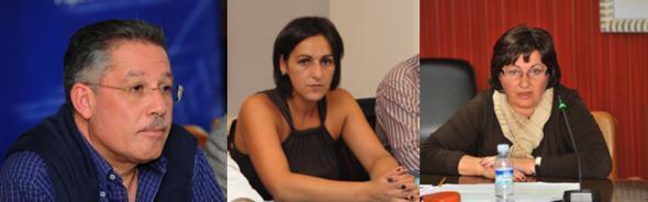 Danil Rego Zaira Rodriguez e Amancia Trillo