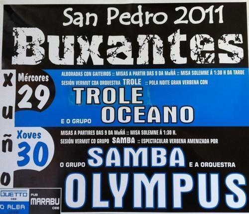 Festas San Pedro Buxantes