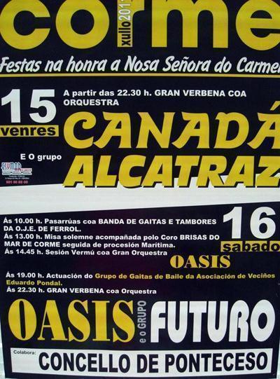 Festas do Carme en Corme