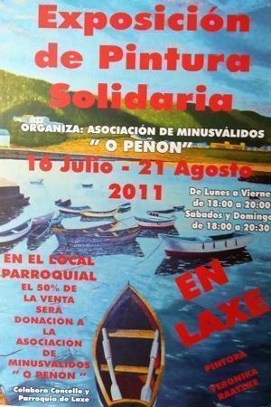 Exposicion Pintura Solidaria Laxe