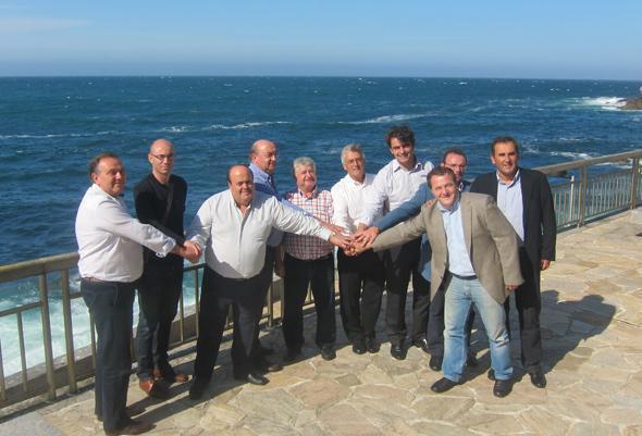 Reunion comarcal do PP en Malpica