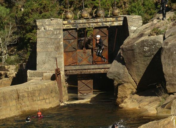 Barranquismo no rio Xallas 3