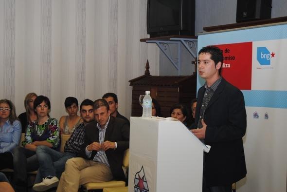 Modesto Fraga na presentacion do BNG Fisterra - Foto - Xusto Gomez