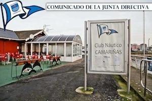 Comunicado do Club Nautico Camarinas
