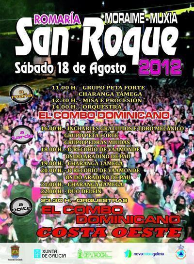 Festas San Roque de Moraime 2012