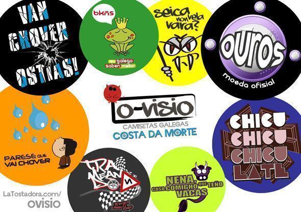 O-VISIO Costa da Morte O-VISIO Camisetas da Costa da Morte