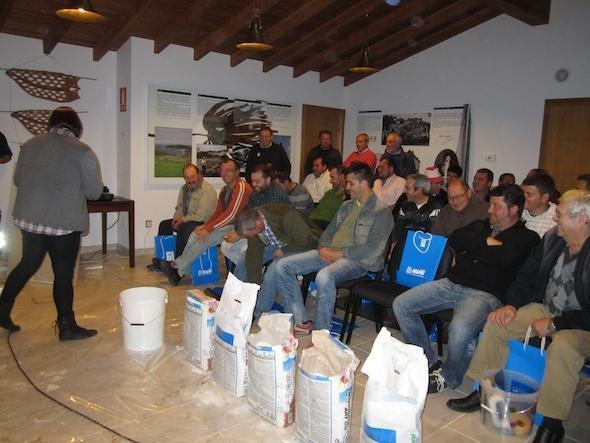 Uns 30 traballadores da construcion nas Xornadas formativas Uns 30 traballadores da construción nas Xornadas formativas de Lar e Mapei