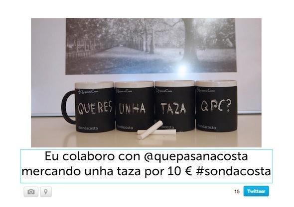 Colabora con QPC e faite cunha taza sondacosta Colabora con QPC e faite cunha taza #sondacosta