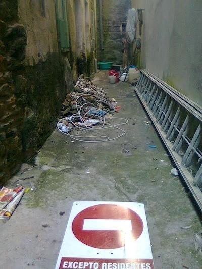 Barrio desalentado de Malpica Barrio desalentado de Malpica - Foto- Adrián Abella