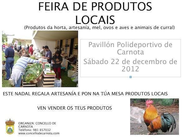 Feira de Produtos Locais en Carnota Feira de Produtos Locais en Carnota