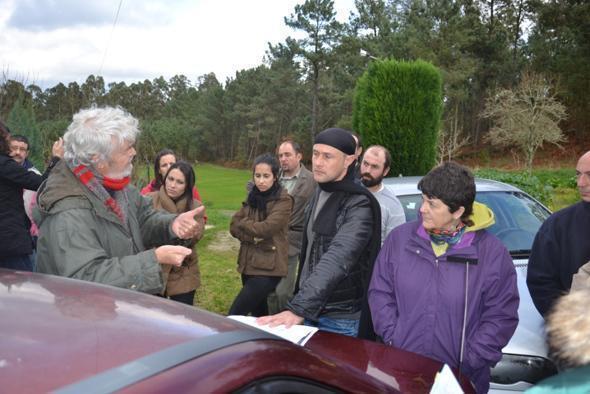 Beiras e AGE visitaron a zona de Corcoesto Beiras e AGE visitaron a zona de Corcoesto