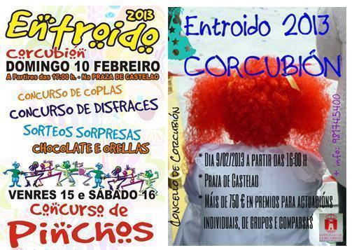 Doble entroido en Corcubion Doble entroido en Corcubión