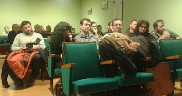 Ornitologos no Congreso de Cabana Ornitólogos no Congreso de Cabana