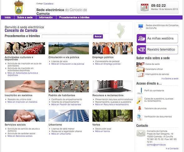 Sede Electronica Concello Carnota Sede Electrónica do Concello de Carnota