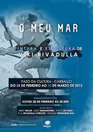 Viki Rivadulla presenta O Meu Mar en Carballo Viki Rivadulla presenta O Meu Mar en Carballo