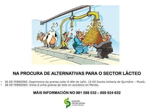 Charlas sobre as Preferentes en Muxia Charlas sobre o sector lácteo en Muxia