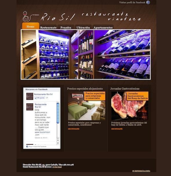 Nova web de Rio Sil by Empresasdacosta Pincha na imaxe para visitar a nova web de Rio Sil by Empresasdacosta