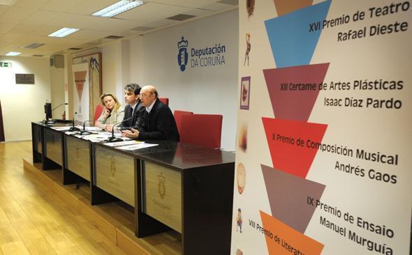 Presentacion dos Premios Culturais da Deputacion 2013 Presentacion dos Premios Culturais da Deputacion 2013