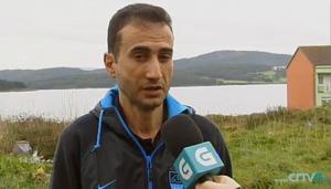 Un dos policias de Camarinas en declaracions a TVG Un dos policias de Camarinas en declaracions a TVG