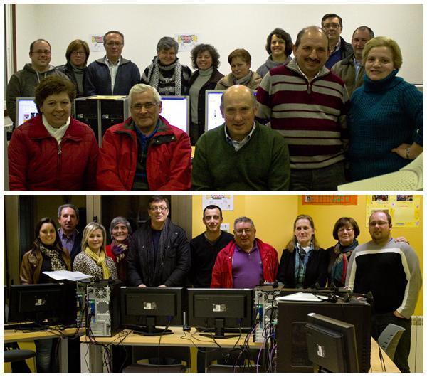 Novos diplomados en informatica con Santi Soneira en Zas e Baio Novos diplomados en informatica con Santi Soneira en Zas e Baio