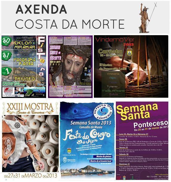 Axenda Costa da Morte Semana Santa 2013 Axenda Costa da Morte Semana Santa 2013