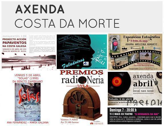 AxendaCostadamorte 6 abril 2013 Axenda Costa da morte 6 abril 2013