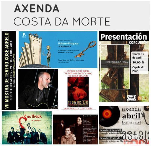 Axenda Costa da Morte 13-04-13 Pincha na imaxe para ir a www.axendacostadamorte.com