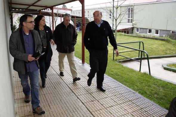 De visita polo IES Ponteceso De visita polo IES Ponteceso