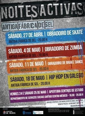 Noites activas en Muros Programa de Noites Activas en Muros