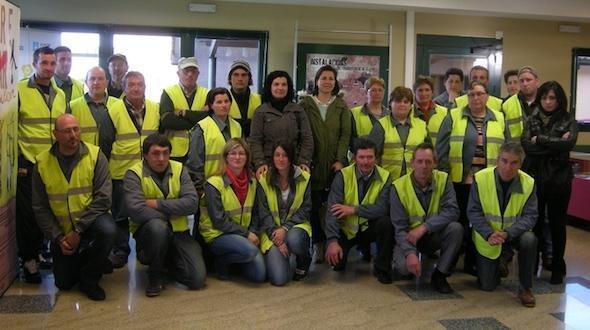 Visita do Obradoiro de Emprego de Dumbria e Mazaricos a SOGAMA Visita do Obradoiro de Emprego de Dumbria e Mazaricos a SOGAMA