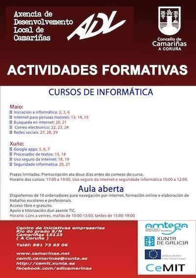 Cursos da Aula CeMit de Camarinas Cursos da Aula CeMit de Camarinas
