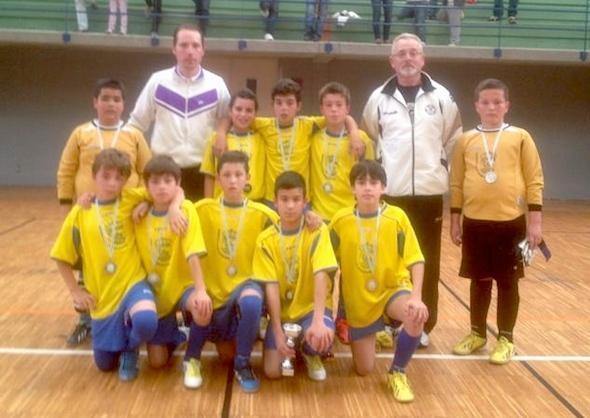 Alevins das EMF Vimianzo subcampions provinciais Os Alevins das EMF Vimianzo, subcampións provinciais