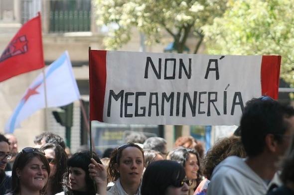 Non a megamineria en Galicia-Foto- Victor de Mira Non a megamineria en Galicia-Foto- Victor de Mira