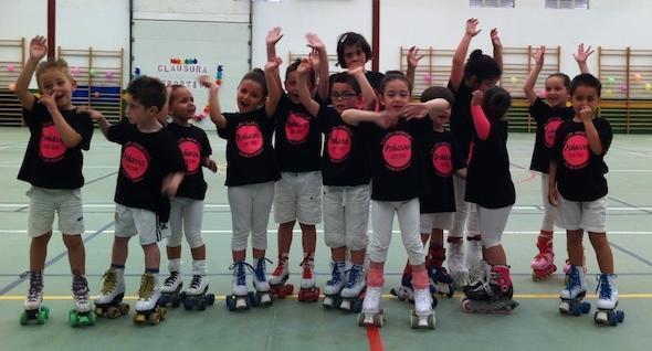 O equipo de patinaxe nas Clausuras das Escolas Deportivas de Fisterra O equipo de patinaxe nas Clausuras das Escolas Deportivas de Fisterra