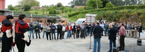 vimianzo piroga Albaroque na Piroga para celebrar o remate das necesarias obras de saneamento
