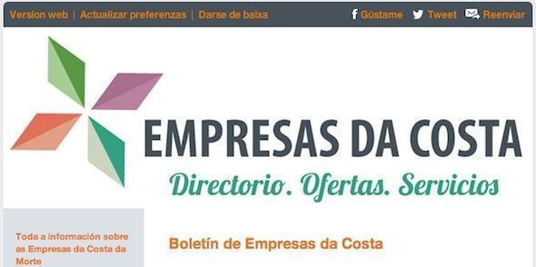 Novo Boletin de EdC Xa podes ver o novo boletín de Empresas da Costa e suscribirte
