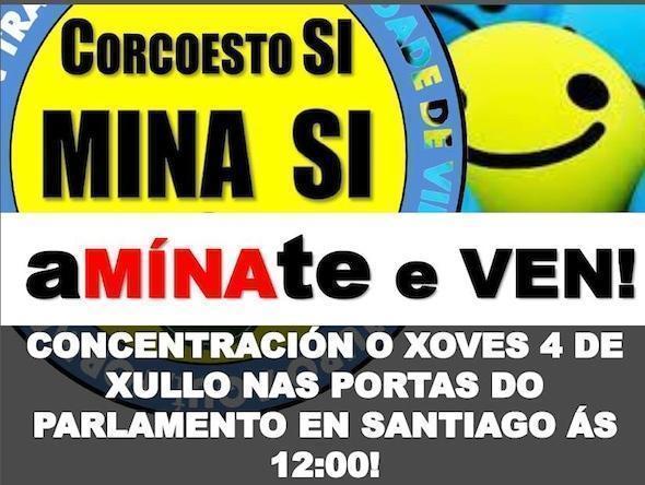 Corcoesto si mina si concentracion