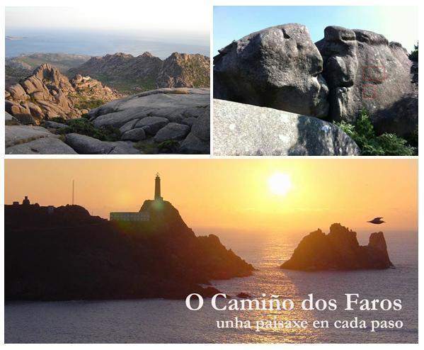 Monte Pindo o Bico dos Penedos de Traba e Pasarela e o Cabo Vilan Esta fin de semana teremos 3 rutas impresionantes, polo Monte Pindo, polos Penedos de Traba e Pasarela (o Bico na imaxe) e polo Reira e o Cabo Vilán