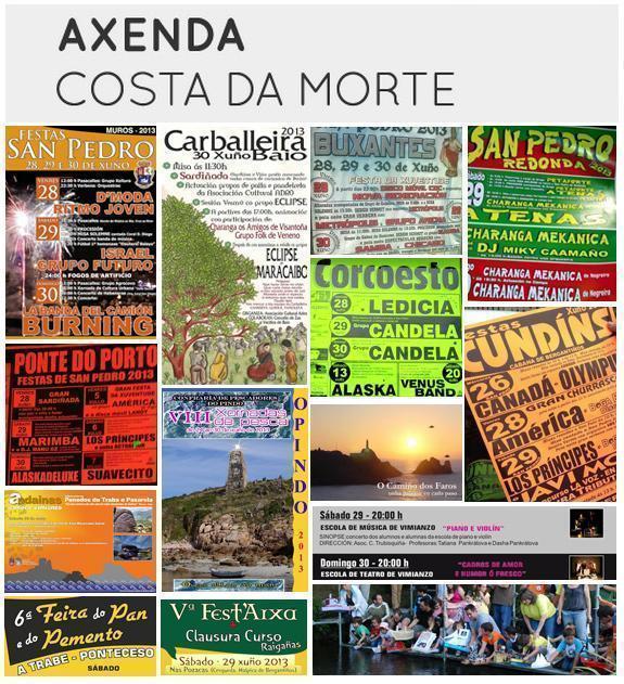 Axenda Costa da Morte San Pedro 2013 Axenda Costa da Morte San Pedro 2013