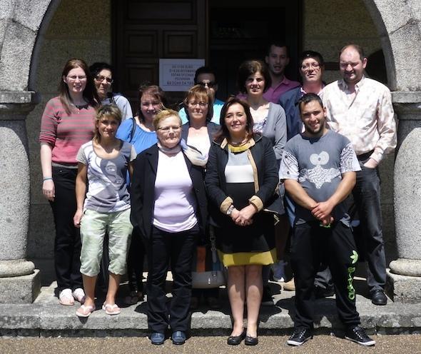 Participantes no curso de preparacion para o ESO de Zas Participantes no curso de preparacion para o ESO de Zas